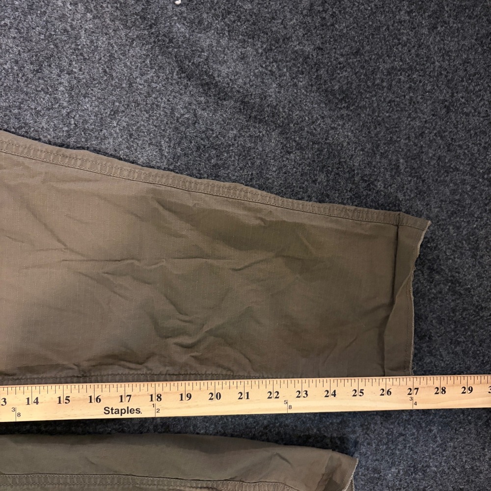 Vuori Ripstop Climber Pant Dark Oregano Green Mens Large Organic Cotton Stretch - Picture 6 of 8